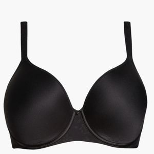 Chantelle Comfort Chick Back Smoothing T-shirt Brae Black New No Tag
